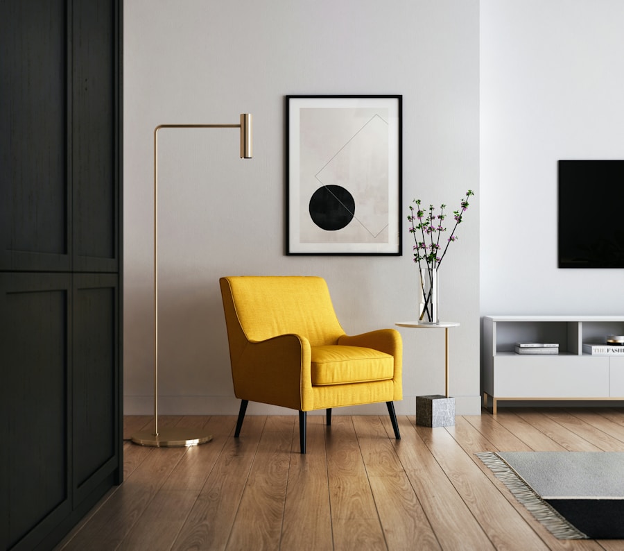 Bright, comfortable home interior